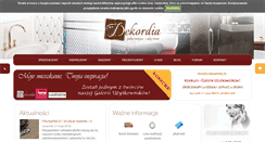 Desktop Screenshot of dekordia.pl